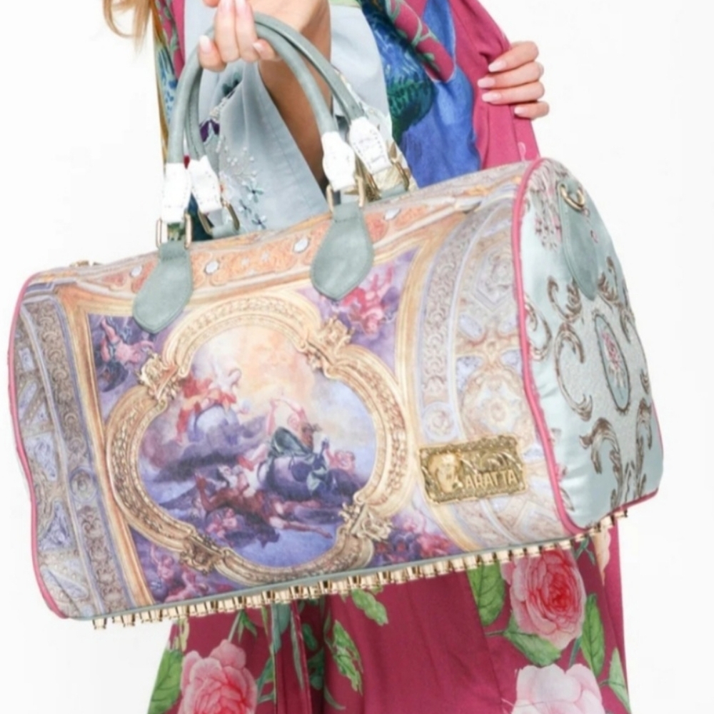 Aratta Elegant Pastel Artistic Tote